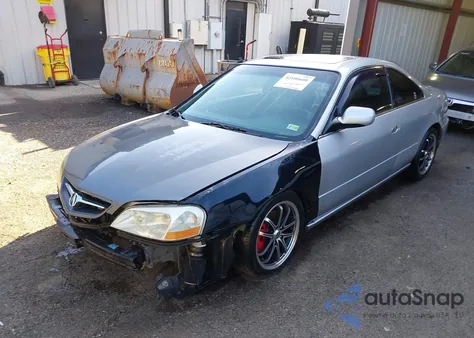 2001 Acura Cl 3.2 z USA, uszkodzony, nr VIN 19UYA42411A027972